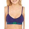 Calvin Klein Womens Monogram Unlined Triangle Bralette by Vanessa Jane