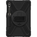 Raider X Series Heavy-Duty Hand Strap Case - Samsung Galaxy Tab S10+, Tab S9+, Tab S9 FE+, and Tab S8+ by Zerodamage Sahara Case LLC