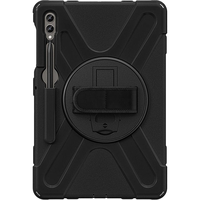 Raider X Series Heavy-Duty Hand Strap Case - Samsung Galaxy Tab S10+, Tab S9+, Tab S9 FE+, and Tab S8+ by Zerodamage Sahara Case LLC