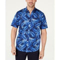 Club Room Mens Stretch Cheetah-Print Jungle Shirt by Vanessa Jane