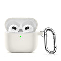 Glow White Liquid Silicone Case - Apple AirPods 3 by Zerodamage Sahara Case LLC