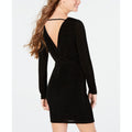 Crystal Doll Womens Slinky Open Back Cocktail Dress by Vanessa Jane