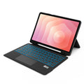 Samsung Galaxy Tab S11 Ultra Keyboard Case - Slim Backlit with Trackpad | ProTouch Navigate Series by Zerodamage Sahara Case LLC