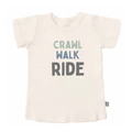 graphic tee | crawl walk ride by Finn + Emma