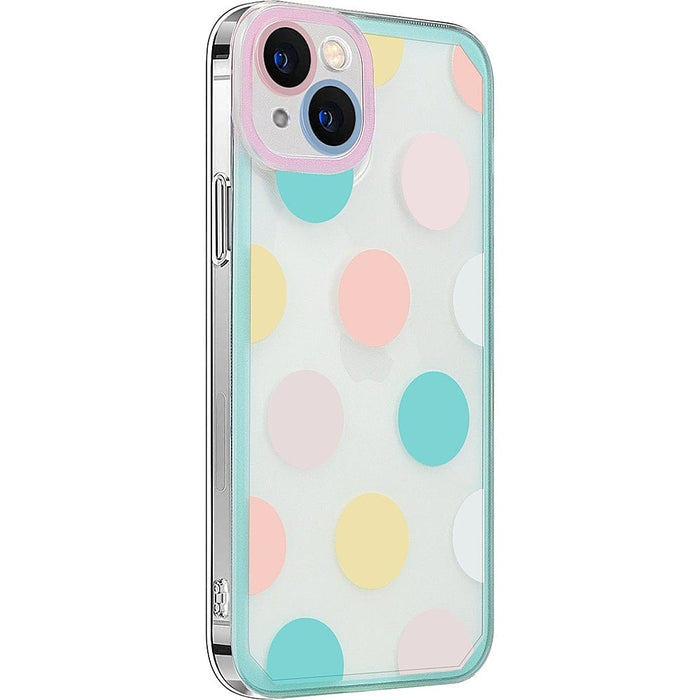 Inspire Series Polka Dot Firm Case - iPhone 14 Plus - CP00341 by Zerodamage Sahara Case LLC