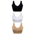 3-Pack: Total Comfort Ahh Bras by DailySale