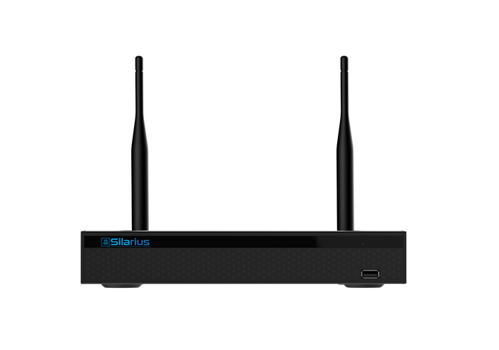 Silarius Pro Series SIL-NVR8CHWIFI 9CH 4K NVR Gigabit, NVR, NO HDD (NDAA Compliant) by Silarius