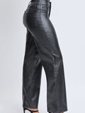High Rise Straight Leg Metallic Pant by Boutique 23