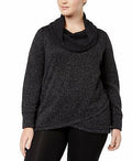 Ideology Women's Cowl-Neck Pullover by Vanessa Jane