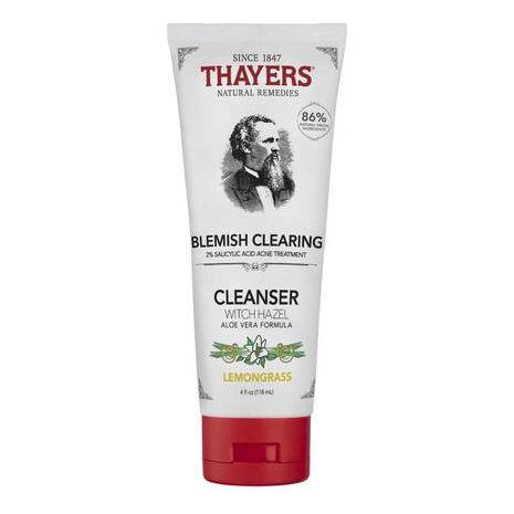 Thayers Blemish Clearing Cleanser Lemon Witch Hazel 4 oz by Pasteur Pharmacy