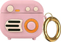 Pink Retro Radio Case - Apple AirPods (3rd generation) by Zerodamage Sahara Case LLC