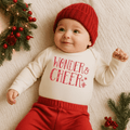 comfy pant | cherry red by Finn + Emma