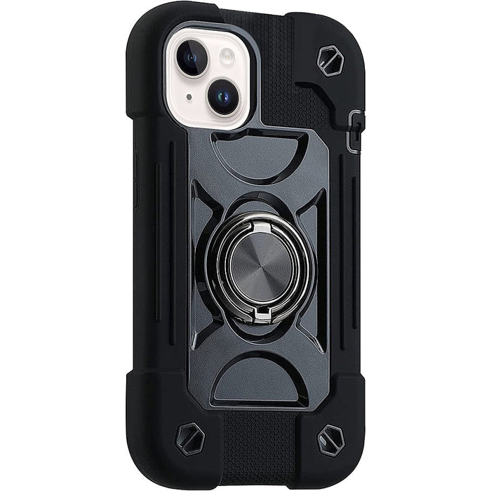 Raider Series Heavy-Duty Kickstand Case - iPhone 14 Plus by Zerodamage Sahara Case LLC