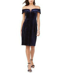Vince Camuto Womens Strapless Velvet Dress by Vanessa Jane