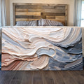 Rough Minimalist Wall Art by Tailored Canvases