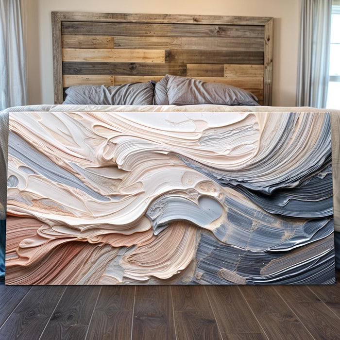 Rough Minimalist Wall Art by Tailored Canvases