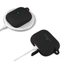 Black Liquid Silicone Case - Apple AirPods 3 by Zerodamage Sahara Case LLC