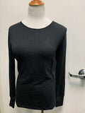 Ideology Womens Cutout-Back Gradient Top by Vanessa Jane