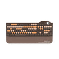 Wireless Keyboard - Silent Keys, 104 Keys Full Keyboard by Zerodamage Sahara Case LLC