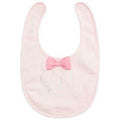 First Impressions Baby Bowtie Bib - Faded Pink, One Size by Vanessa Jane