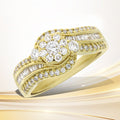 1.00ct Diamond Eng Only 14KT Yellow Gold by Bids.com