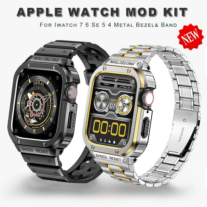 Apple Watch Band+Case 44MM, 45MM, 49MM by Arleathercraft