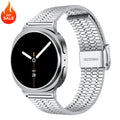 Luxury Stainless Steel Integrated Band for Samsung Galaxy Watch 8 & 7 I 40MM, 44MM, 46MM, 47MM by Arleathercraft