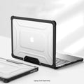 MacBook Air 13.6-inch (M3-M5) with Adjustable Stand Case – Heavy-Duty | Raider Series by Zerodamage Sahara Case LLC