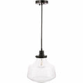 Living District Lyle 1 Light 11 inch Black Pendant Ceiling Light by Vanessa Jane