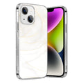 Inspire Series White Marble Case - iPhone 14 Plus - CP00333 by Zerodamage Sahara Case LLC