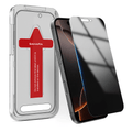 iPhone 17 Pro Max Privacy Screen Protector - Easy Apply Tempered Glass Screen Protector | Zerodamage by Zerodamage Sahara Case LLC
