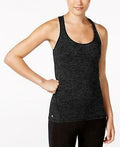 Ideology Womens Rapidry Heathered Racerback Performance Tank Top by Vanessa Jane