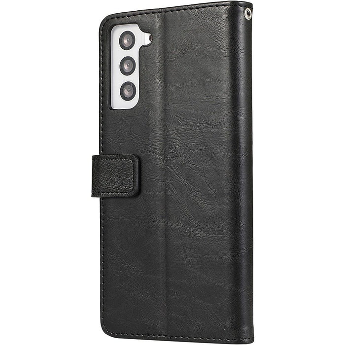 Indy Series Genuine Leather Wallet Case - Samsung Galaxy S23 by Zerodamage Sahara Case LLC