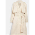 Coach Light Drapey Trench With Signature Lining, Medium Porcelain by Vanessa Jane