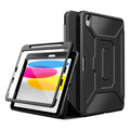 Raider Series Heavy Duty Tri-Fold Case - iPad A16 11-inch & iPad 10.9-inch 10th/11th/12th Generation by Zerodamage Sahara Case LLC