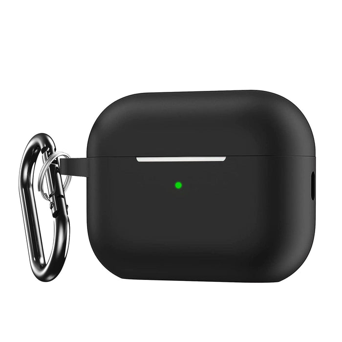Black Silicone Case - AirPods Pro 2 (2nd Generation) by Zerodamage Sahara Case LLC