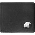Black Genuine Leather Wallet Case - Apple AirTag by Zerodamage Sahara Case LLC