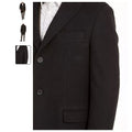 Calvin Klein Mens Malibu Slim-Fit Black Overcoat by Vanessa Jane