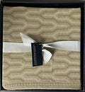 Hudson Park Collection Lambswool/Cashmere Interlocking Jacquard Throw by Vanessa Jane