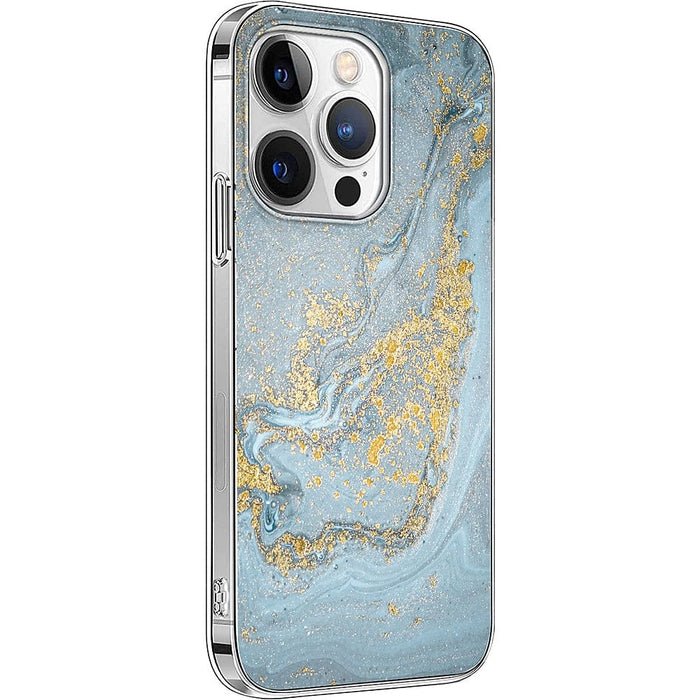 Inspire Series Blue Marble Case - iPhone 14 Pro Max - CP00369 by Zerodamage Sahara Case LLC