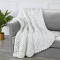 50" X 60" Kathy Ireland Chunky Chenille Plush Throw by DailySale