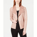 Bar Iii Moleskin Drape-Front Jacket, Size Medium by Vanessa Jane