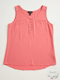 Bcx Juniors V-Neck Sleeveless Top by Vanessa Jane