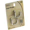 Dorman Hardware 4–1755 Two Coat Hooks, Satin Nickel, Size Small by Vanessa Jane