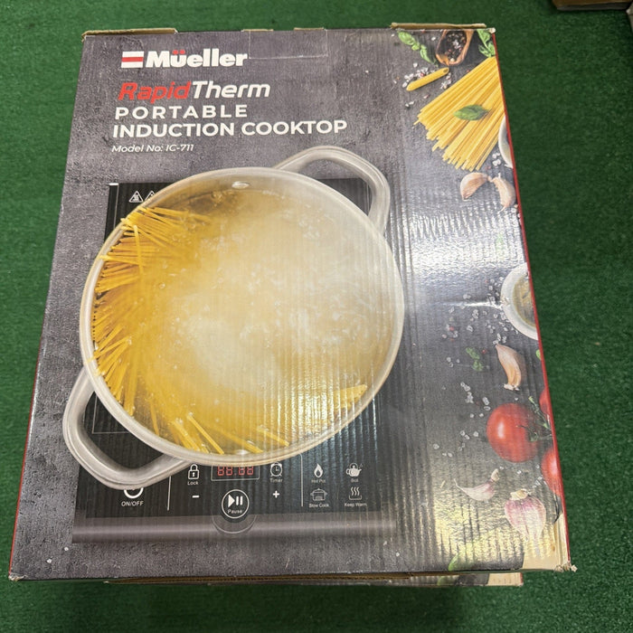 Mueller RapidTherm Portable Induction Cooktop Hot Plate Countertop 1800W, IC-711 by Price Is Right Miami