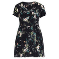 City Chic Plus Floral Button-Front Dress, Size XXL by Vanessa Jane