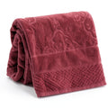 Mainstream International Inc. Florence Cotton Velour 30 x 54 Bath Towel by Vanessa Jane