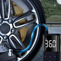 Tire Inflator Portable Air Compressor – Cordless 150PSI Pump with 10000mAh Battery for Car, Bike, Motorcycle, and Ball by DailySale