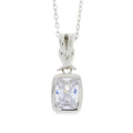 Cubic Zirconium Fashion Pendants Sterling Silver by Bids.com