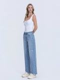 Rosalee High Rise Wide Leg Jeans by Boutique 23